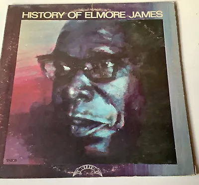 Vintage Blues Vinyl History Of Elmore James 2 LPs Trip Records VG+ TLX8007 • $15