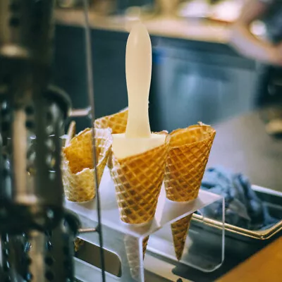  Ice Cream Cone Shaper Multi-function Cone Plastic Mold DIY Egg Roll Mold • £11.99