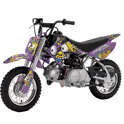 Honda CRF 50 2013 - 2023 Motocross Graphics |  MX Decals Kit Simpsons Purple • $114.87