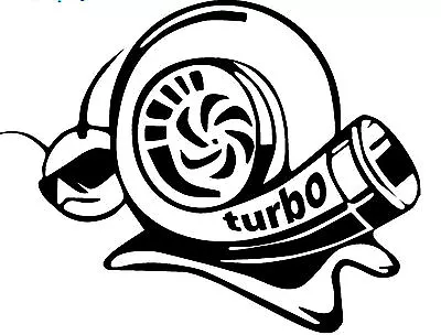 $1.99 • Buy TURBO Super SNAIL Vinyl DECAL STICKER BUY 2 GET 1 FREE Automatically