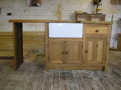 £925 • Buy    Belfast Sink Units,oak Worktops+free Sink    