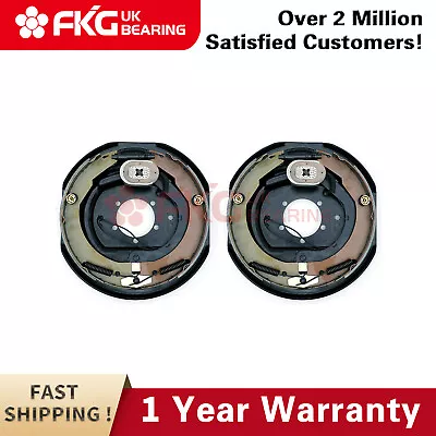 2pcs 12  X 2  Electric Trailer Brake Assembly Left & Right Fit 5200-7000 Lb Axle • $80.96