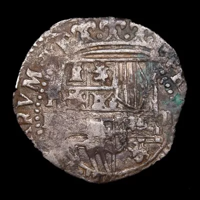 Authentic Spanish Silver 2 Reales Cob - 1622 Pirate Treasure Coin Era  • $37