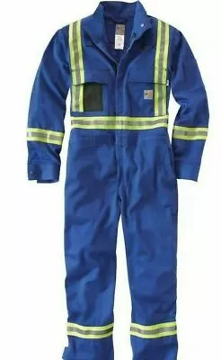 Carhartt Flame-Resistant Striped Coveralls Unlined (Big & Tall: 60 Short) • $98.79