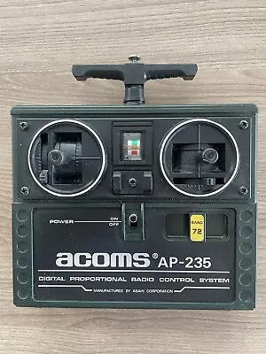 ACOMS AP-235 Digital Proportional Radio Control. With Crystal Band 72 • £25