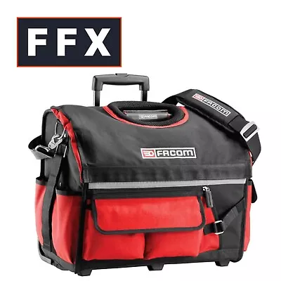 Facom BS.R20PB Probag Soft Rolling Tool Bag 21  55cm Wheeled Extending Handle  • £119.95