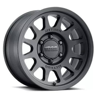 16x8 Method MR703 Matte Black Wheel 6x5.5 (0mm) • $299