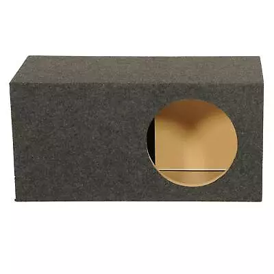 QPower HD112VL Single 12 Inch SPL XL Heavy-Duty Side Ported Subwoofer Enclosure • $72.99