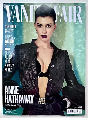 Vanity Fair Magazine (UK) April 2024 Anne Hathaway NEW • £7.99