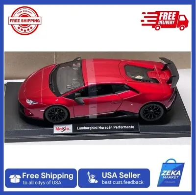 NIB Lamborghini Huracan Performante (Red) - Maisto Special Edition 1:18 Diecast • $44.99