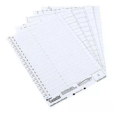 Rexel Printable Inserts For Rexel Crystalfile Classic Suspension Files With Crys • £3.79