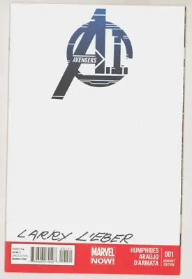 Larry Lieber SIGNED Avengers #1 Blank Sketch Cover Co-Creator Thor Iron Man Ant • $59.99