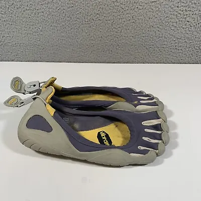 Vibram Fivefingers Classic W103 Size 6 US 36 EU Open Top Shoes Purple • $22.49