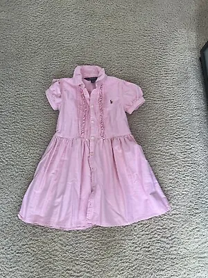 £5.38 • Buy Ralph Lauren Polo Pink Dress 5 T