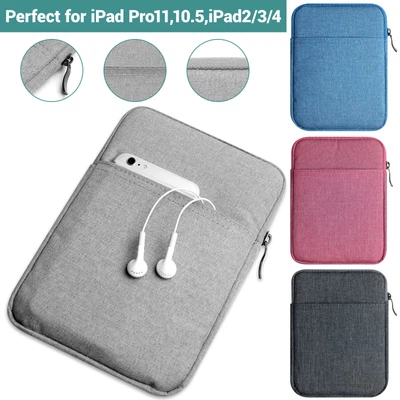 £8.39 • Buy Slim Sleeve Bag Pouch Case For IPad 5 6 7 8 9th 10th Gen Air 2 3 4 Mini Pro 11