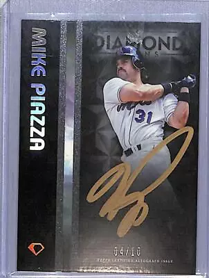 2023 Topps Diamond Icons PolychromatINK #BPA-MP Mike Piazza EX Excellent Auto 4/ • $199.99