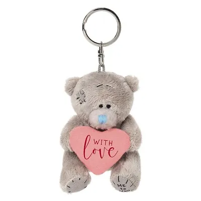 Me To You With Love Plush Pink Heart Keyring Tatty Teddy • £9.85