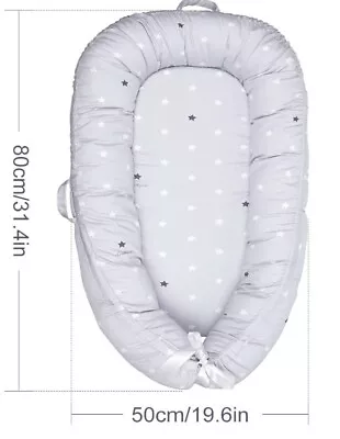 Baby Nest Pod Cosleeping 0-12 Months 100% Cotton. Used Perfect Condition. • £12