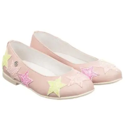 Naturino Kids Girls Glitter Leather Shoes Eu 30 Uk 12 • £30