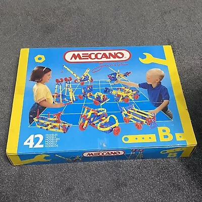 £35 • Buy Meccano Junior Set B 42 Models - Vintage Retro Construction Toy 4 Years Rare