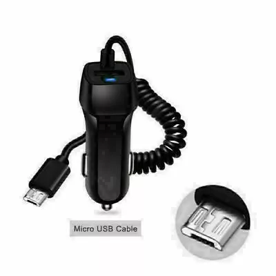 FAST Rapid Car Charger Type C Micro USB Charging For IPhone 15 Pro Max /Android • $4.99