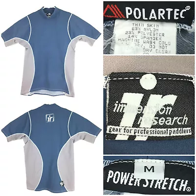 Immersion Research Mens Medium /38in Chest Blue Polartec Paddle Water Sports Top • $19.32