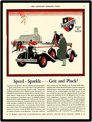 Vintage Look Buick Automobiles New Metal Sign: Marquette White Convertible • $19.88