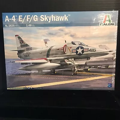 Italeri 2826 A-4 E/f/g Skyhawk Model Kit-nib-1/48 Scale • $48.25