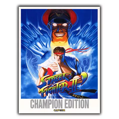 £4.79 • Buy STREET FIGHTER 2 METAL SIGN PLAQUE Retro Poster Print Mancave Arcade Games Room
