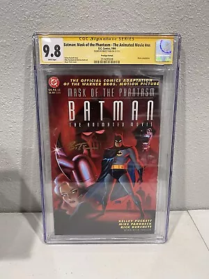 Batman Mask Of The Phantasm #1 Cgc 9.8 Animated Movie 1994 - Signed Bruce Timm • $875