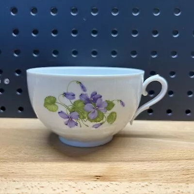 Vintage Kaiser Viola Romantica Large Cup  Violets Not Used Display Only Rare • $49