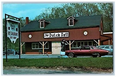 Lancaster Pennsylvania PA Postcard The Dutch Dell Cars Scene 1984 Vintage Posted • $19.47