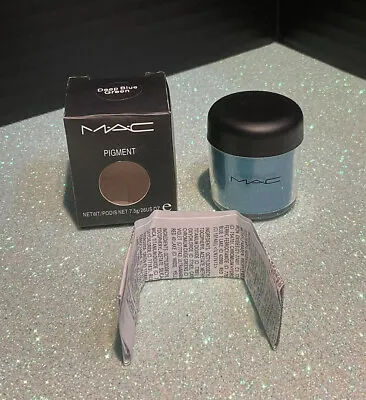 MAC Deep Blue Green Pigment Large 7.5 G   .26 Oz • $22