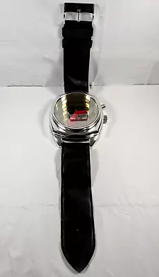 Vintage Infinity Optics Novelty Wrist Watch Wall Clock Lights Up (Works) • $90
