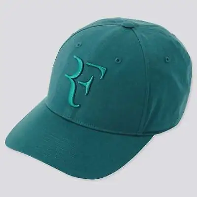 Uniqlo X Roger Federer RF Cap / Hat - Dark Green ONE SIZE NEW With Tags Cotton • $60