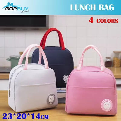 $7.95 • Buy Oxford Portable Insulated Thermal Cooler Lunch Box Carry Picnic Case Storage Bag