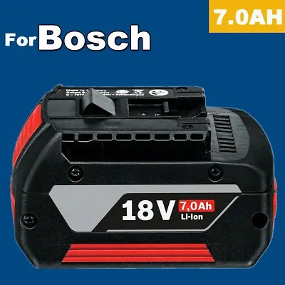 £25.91 • Buy For Bosch 18V 7.0Ah Lithium-Ion Battery Professional GBA BAT609 BAT620 BAT610 UK