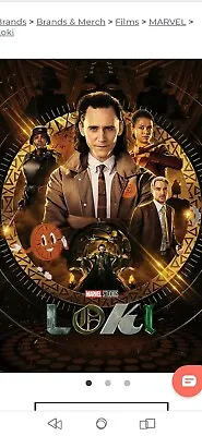 Marvel Loki Poster Brand New And Sealed 36  X 24  • £8.49