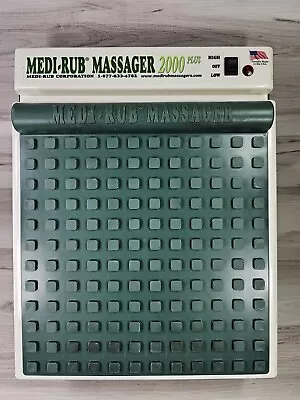 Medi Rub Massager 2000 Plus MR-3F 2 Speed Vibrating Foot Massager  • $59.95