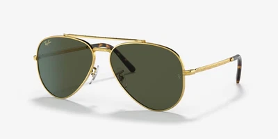 $145 • Buy Ray Ban RB3625 Sunglasses 3625 Sun Glasses Unisex Aviator 919631 Gold New 58mm