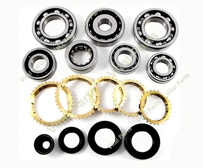 Honda Civic Del Sol VTEC Manual Transmission Rebuild Kit 1.6L S20 S40 SG8 • $210.75