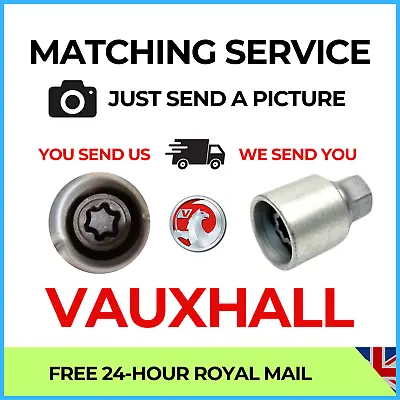 Vauxhall Wheel Lock Key Security Locking Key Master Bolt Nut Remover Matching • $28