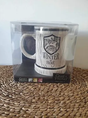 Game Of Thrones Stein/Beer Tankard- New In Packaging-Never Opened-Winter Is Here • £11.99