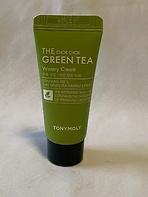 Tony Moly The Chok Chok Green Tea Watery Cream 15ml 0.50 Fl Oz New Sealed • $6.99