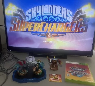 Xbox 360 Skylanders SuperChargers Bundle - Game Portal 3 Figures • $25