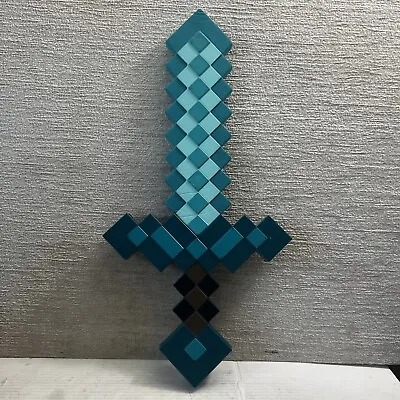 MOJANG Minecraft Sword 21.5 L X 10.5 W By DISGUISE Role Play ThinkGeek Cosplay • $7.50