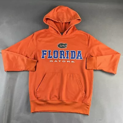 Florida Gators Jacket Small Orange Mens Colosseum Athletics Ncaa Hoodie Used • $17.60