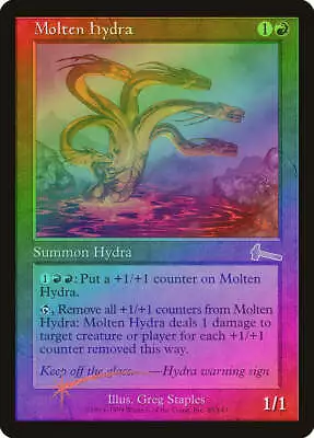 Molten Hydra FOIL Urza's Legacy HEAVILY PLD Red Rare MAGIC MTG CARD ABUGames • $10.49
