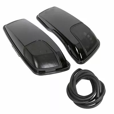 2014-up Vivid 5x7 Speaker Lids For Harley Touring Street Glide Hard Saddlebag • $45.50