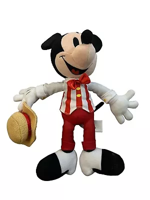 RARE Disney Parks Mickey Mouse Barbershop Quartet 13inch Plush • $18.71